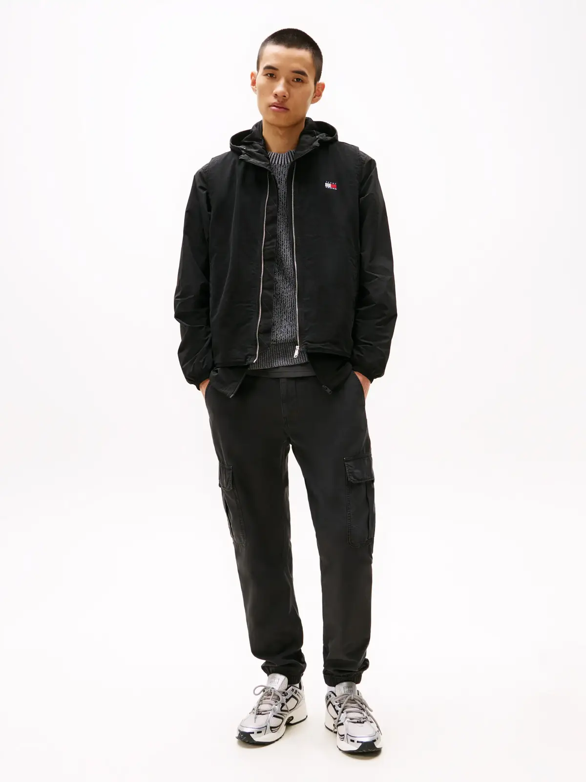 Tommy Hilfiger TJM RYAN CARGO Erkek Siyah Pantolon