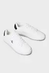 Calvin Klein CLASSIC CUPSOLE RU PATCH LTH Beyaz Erkek Günlük Spor Ayakkabı