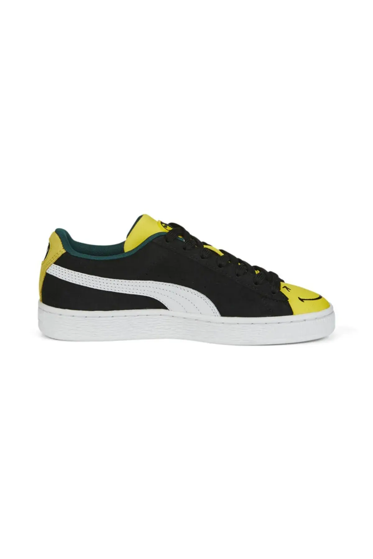 Puma Suede Smıleyworld Jr Siyah Kadın Çocuk Günlük Spor Ayakkabı