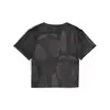 Puma DARE TO AOP Baby Tee Siyah Kadın Crop