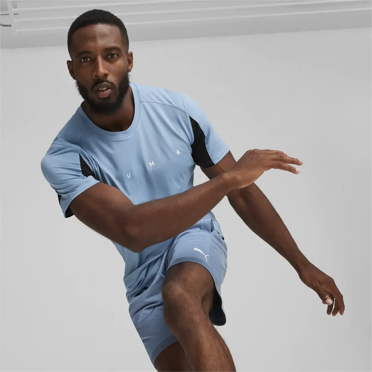 Puma Cloudspun Engineered for Strength Tee Mavi Erkek T-Shirt