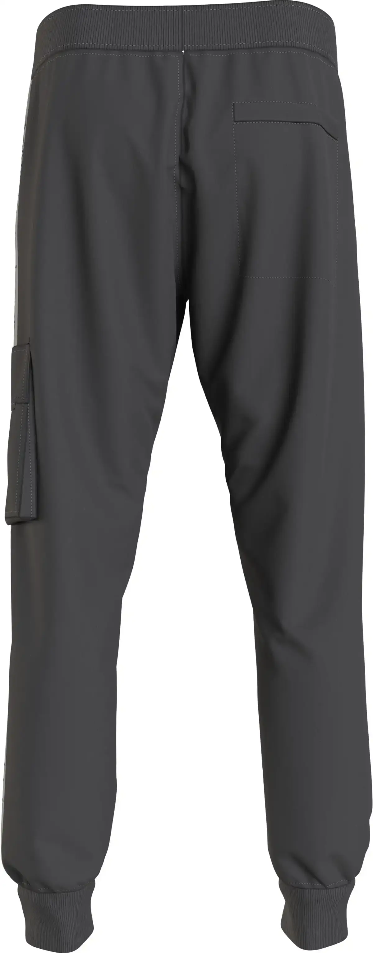 Calvin Klein LOGO TAPE CARGO HWK Erkek Antrasit Kargo Pantolonu