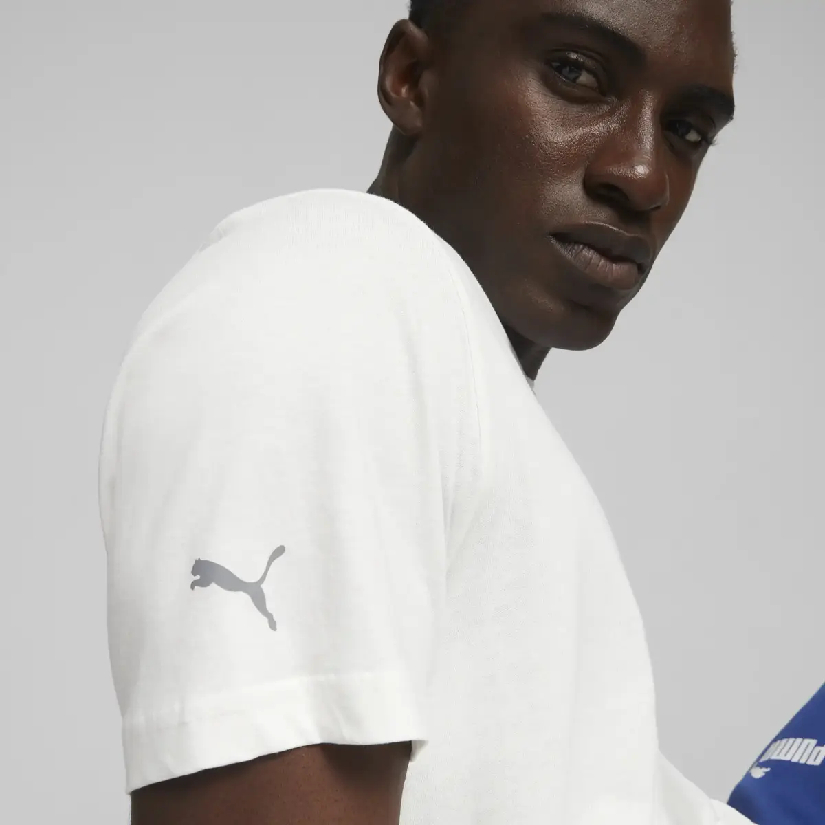 Puma BMW MMS ESS Logo Tee Beyaz Erkek T-Shirt