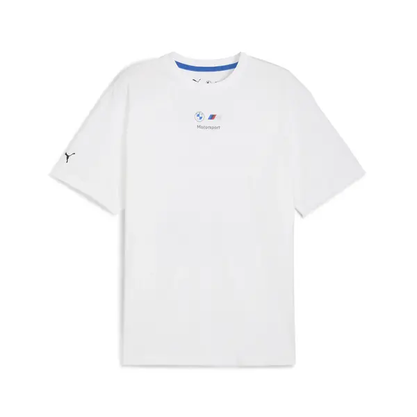 Puma BMW MMS Car Graphic Tee 2 Beyaz Erkek T-Shirt