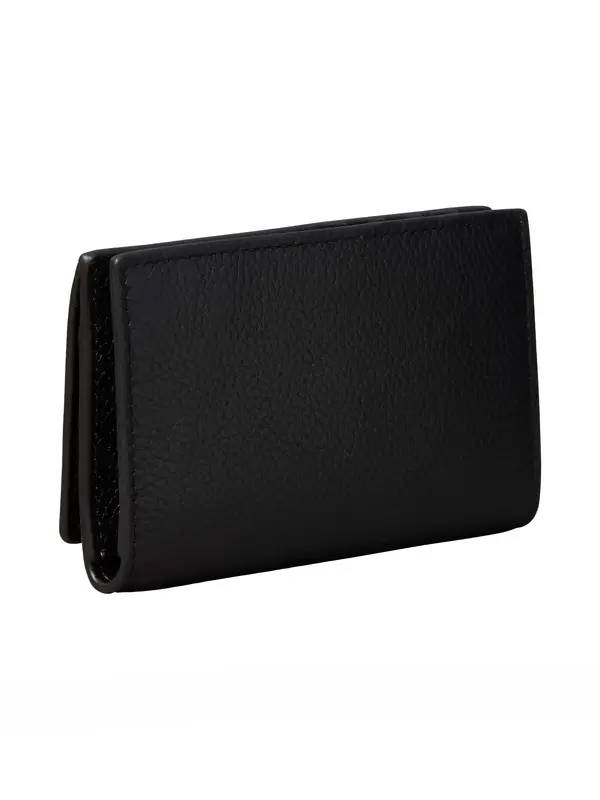 Calvin Klein EMBLEM HW PEBBLE SNA Siyah Kadın Cüzdan