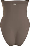 Calvin Klein BANDEAU ONE PIECE Kadın Kahverengi Mayo