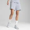 PUMA HER High-Waist Shorts Mavi Kadın Şort