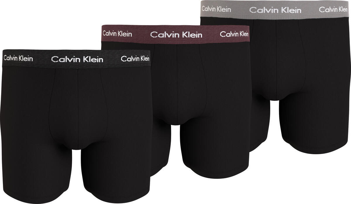 Calvin Klein BOXER BRIEF 3PK Erkek Siyah Boxer Set