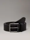 Calvin Klein CLASSIC FLAT LTHR BE Erkek Siyah Kemer