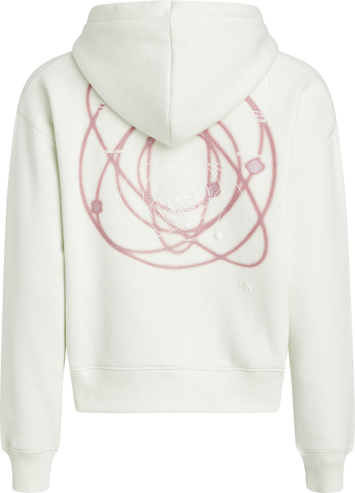 Calvin Klein BACK GALAXY AW ZIP T Kadın Yeşil Fermuarlı Ceket