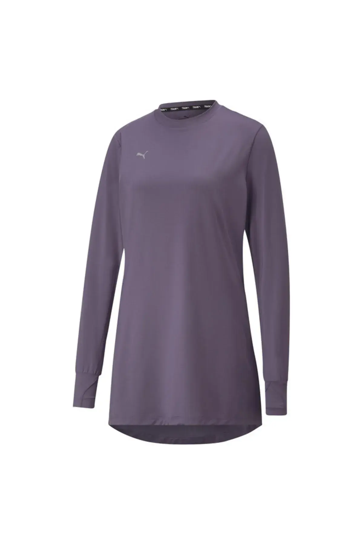 Puma Modest Activewear Long Sleeve Mor Kadın Koşu Ve Performans T-Shirt