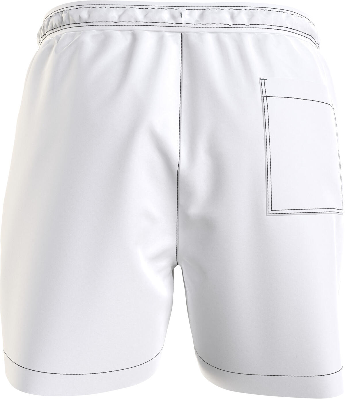 Calvin Klein MEDIUM DRAWSTRING Erkek Beyaz Deniz Şortu
