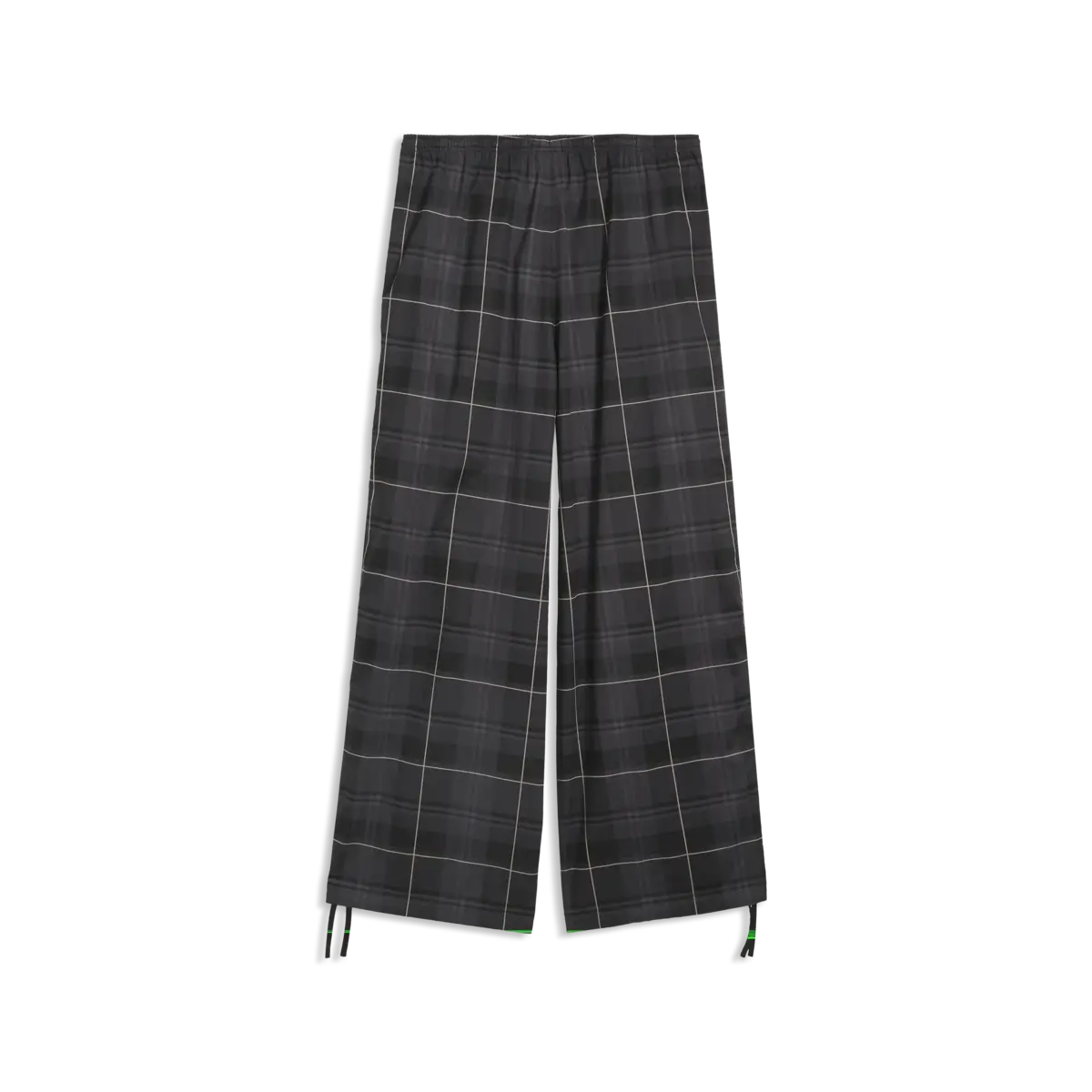Puma T7 Tartan Woven Pants Siyah Kadın Pantolon