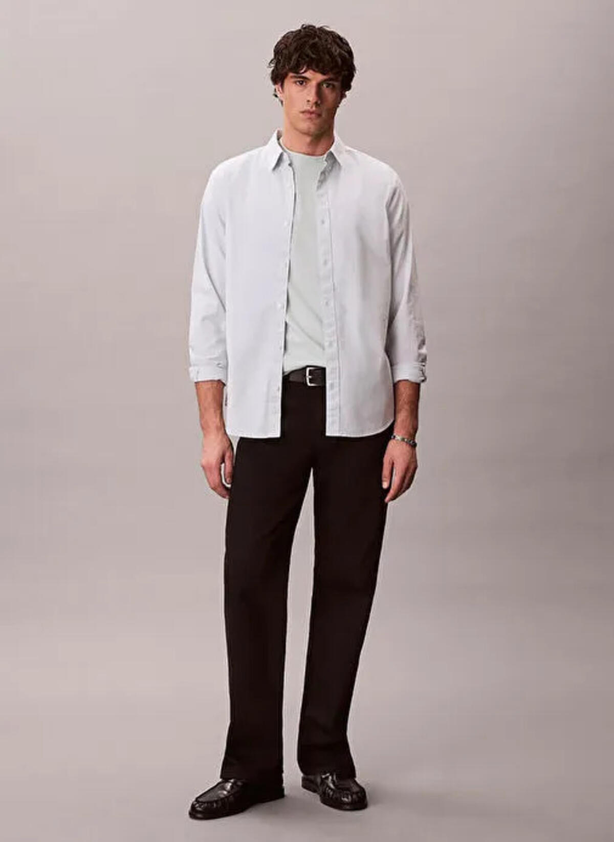 Calvin Klein SS EASY MONOGRAM TEE, 3Q0, M Yeşil Erkek T-Shirt