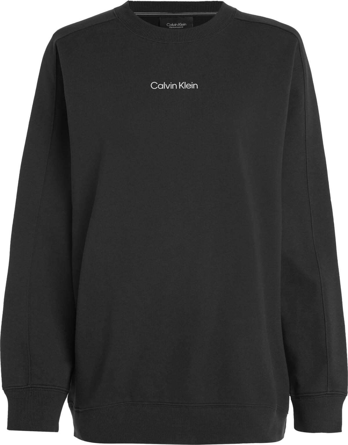 Calvin Klein PW - Pullover Kadın Siyah Sweatshirt