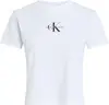 Calvin Klein Beyaz Kadın T-Shirt & Polo