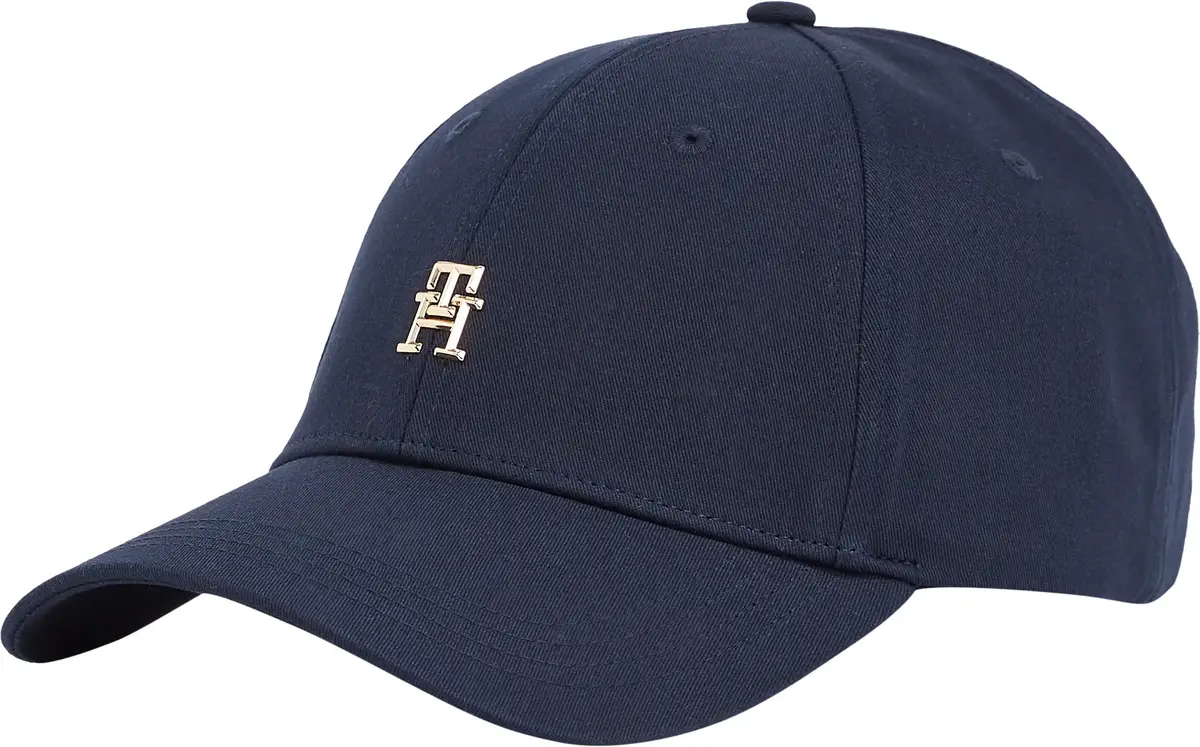 Tommy Hilfiger ELEVATED CHIC CAP, DW6 Siyah Kadın Şapka
