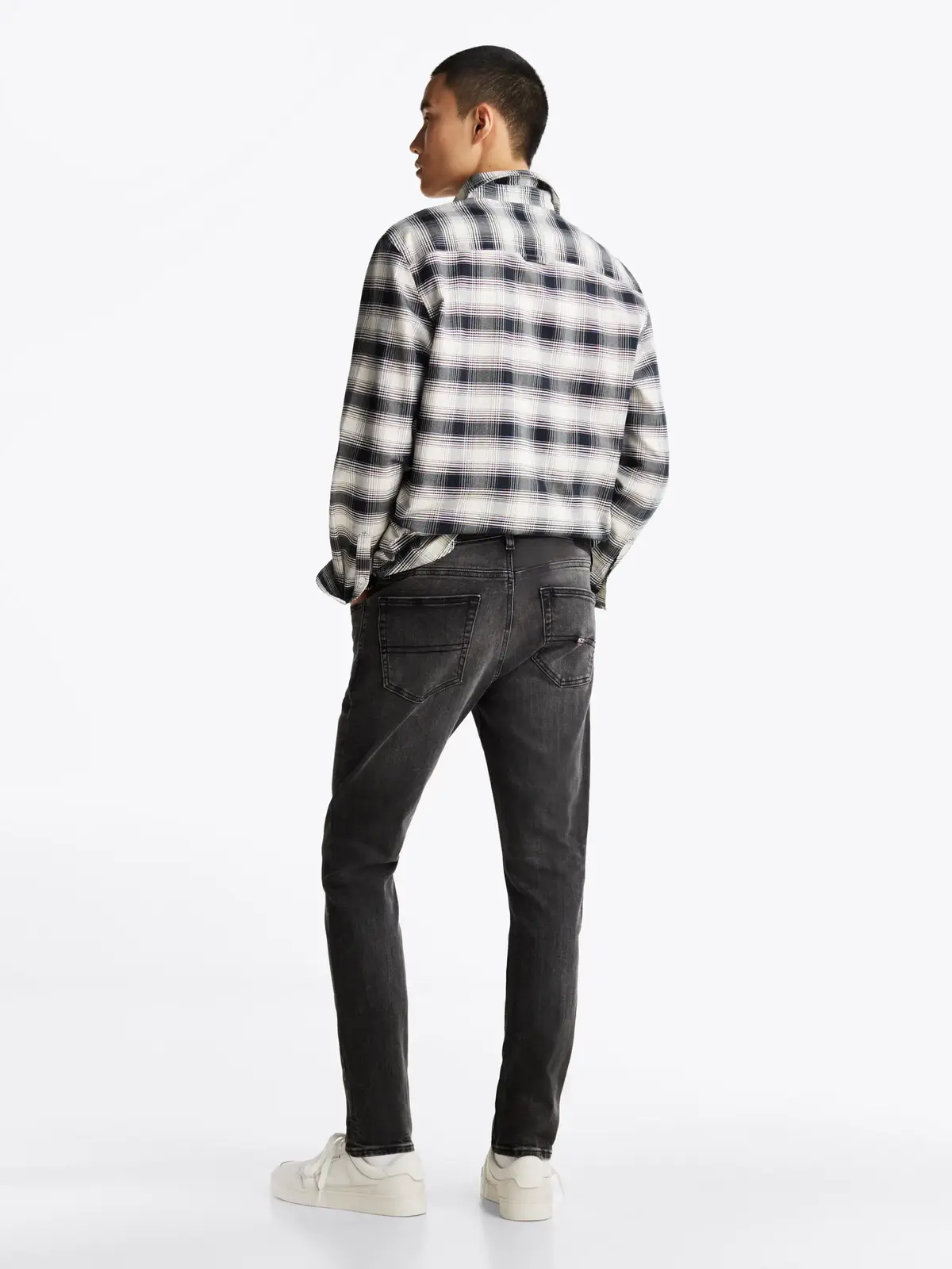 Tommy Hilfiger AUSTIN SLIM TPRD DH1, 1BZ Gri Erkek Jean Pantolon