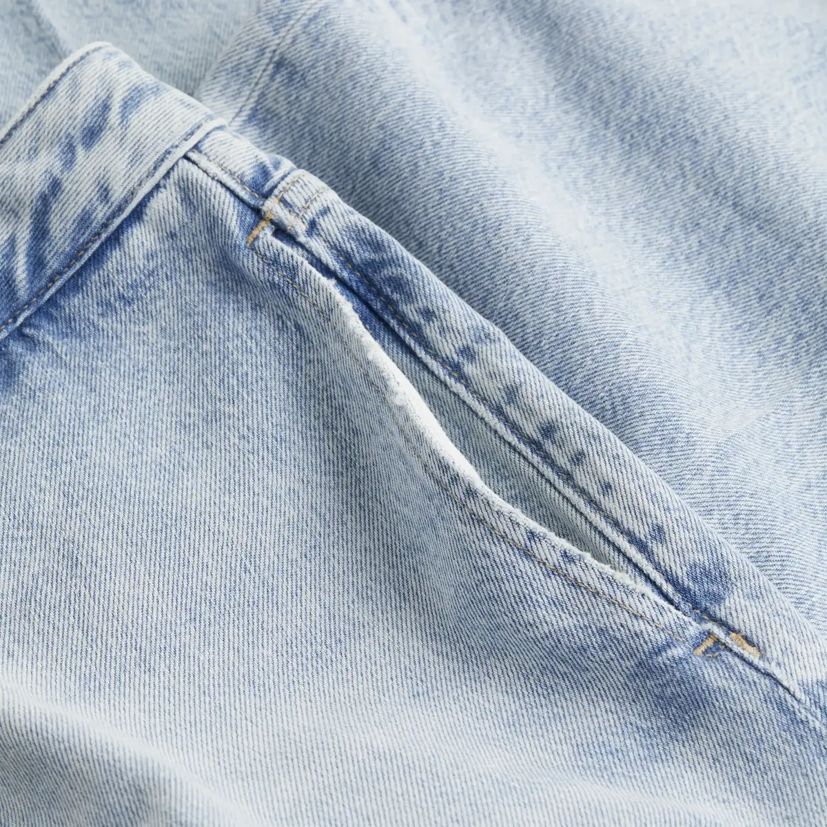 Calvin Klein 90'S STRAIGHT TROUSE Kadın Mavi Kot Pantolon
