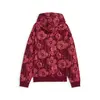 Puma ESS+ CLASS ACT AOP Hoodie Bordo Kadın Hoodie