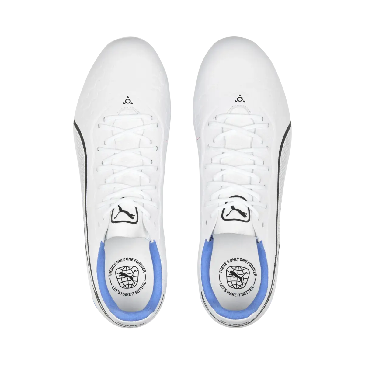 Puma KING PRO FG/AG PUMA White-PUMA Black-Blu Beyaz Erkek Krampon