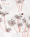 Tommy Hilfiger BOWLING SHIRT PRINT, 0F7 Krem Erkek Gömlek
