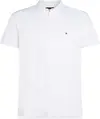 Tommy Hilfiger INTERLOCK PLACKET IN, YBR Beyaz Erkek T-Shirt & Polo