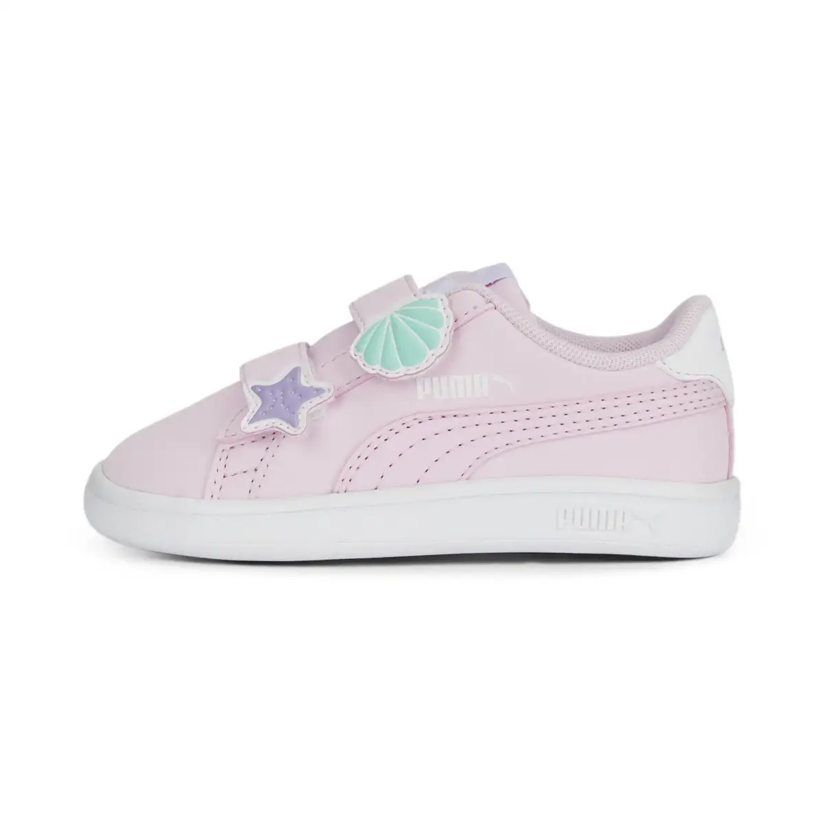 Puma Smash v2 Mermaid V Pembe Kız Çocuk Ayakkabı