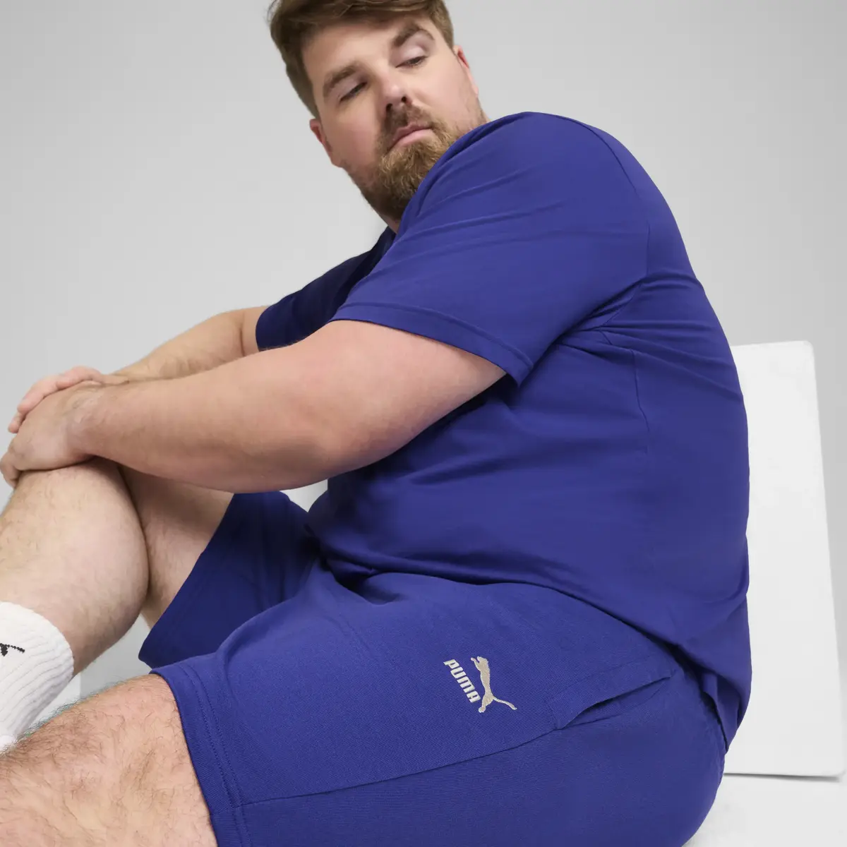 Puma CLASSICS Shorts 8" Mavi Erkek Şort