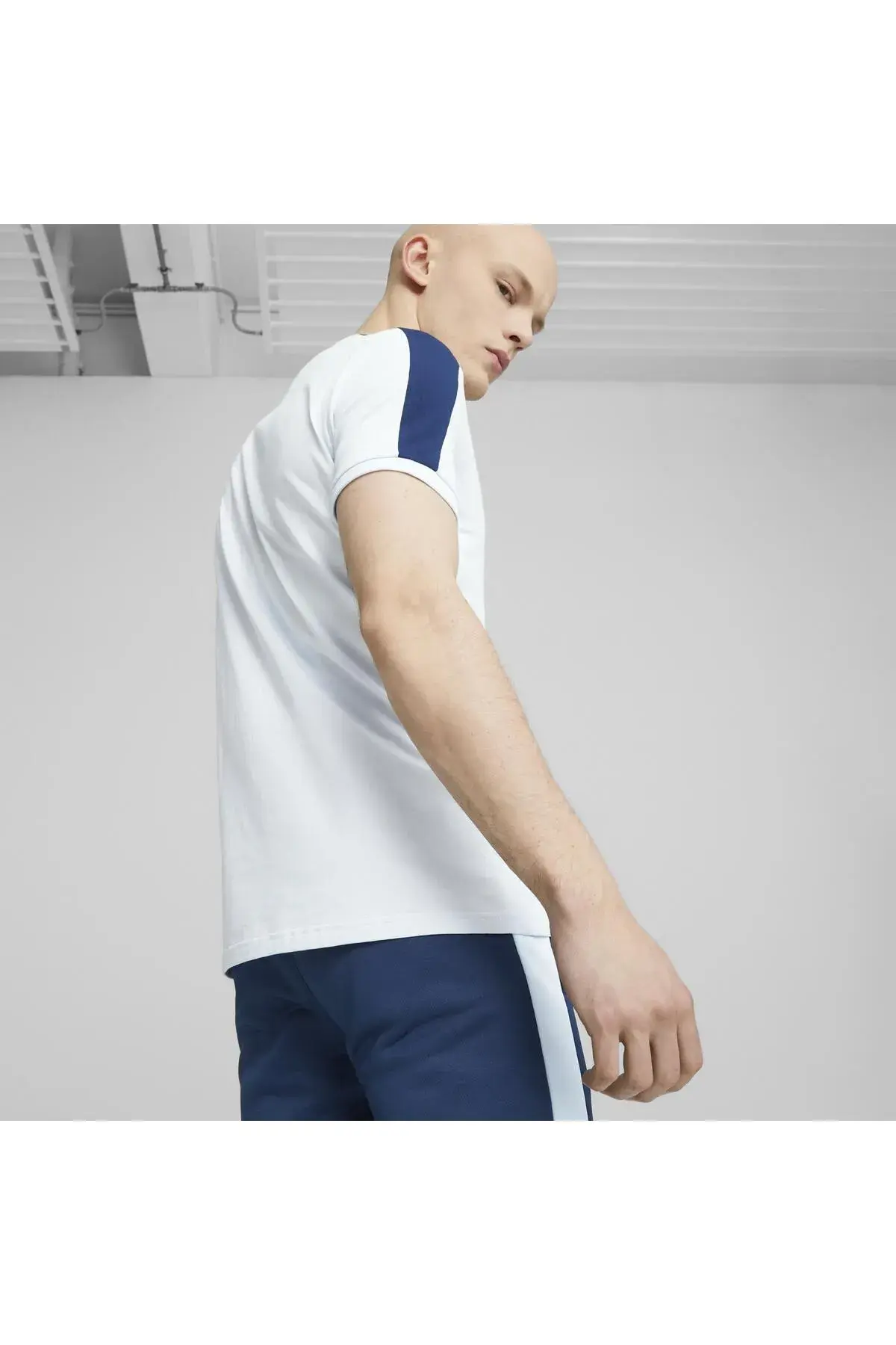Puma T7 ICONIC Tee Buz Mavisi Erkek T-Shirt
