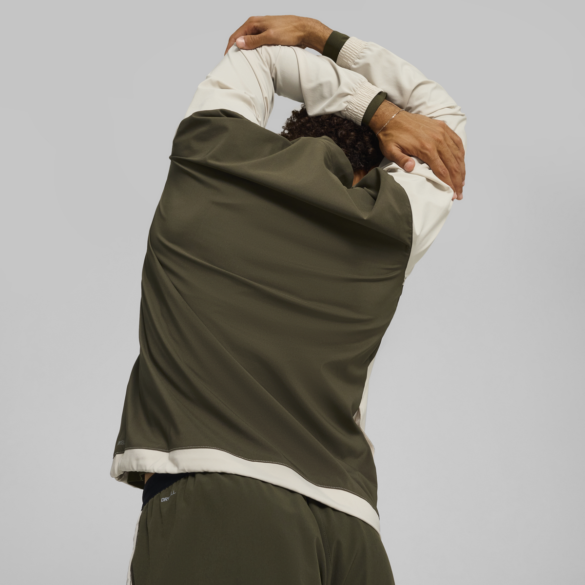 Puma Puma Fit Trend Woven Jacket Bej Erkek Sweatshirt