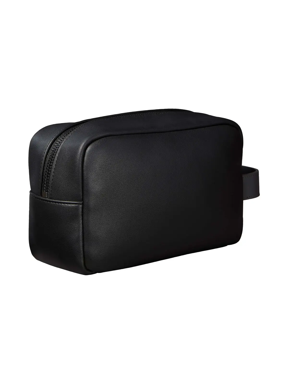 Calvin Klein BOLD DOPP KIT Kabartmalı Siyah Erkek Makyaj Çantası