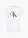 Calvin Klein Beyaz Erkek T-Shirt & Polo