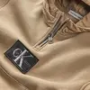 Calvin Klein QUILTED MIX MEDIA HO Erkek Kahverengi Hoodie