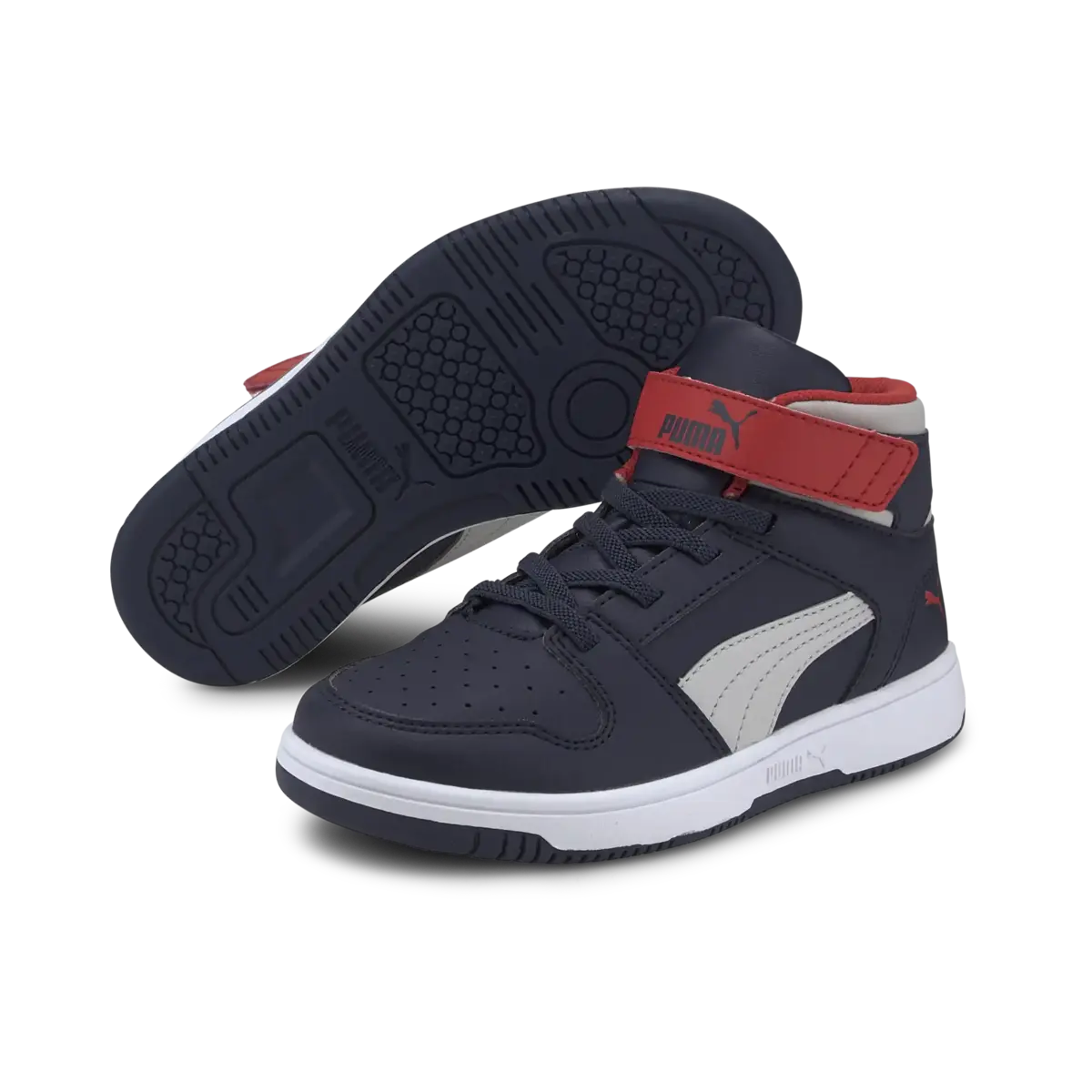 Puma Rebound Layup SL V PS Siyah Çocuk Spor Ayakkabı