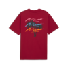 Puma Ferrari Miami Graphic Tee Kırmızı Erkek T-Shirt