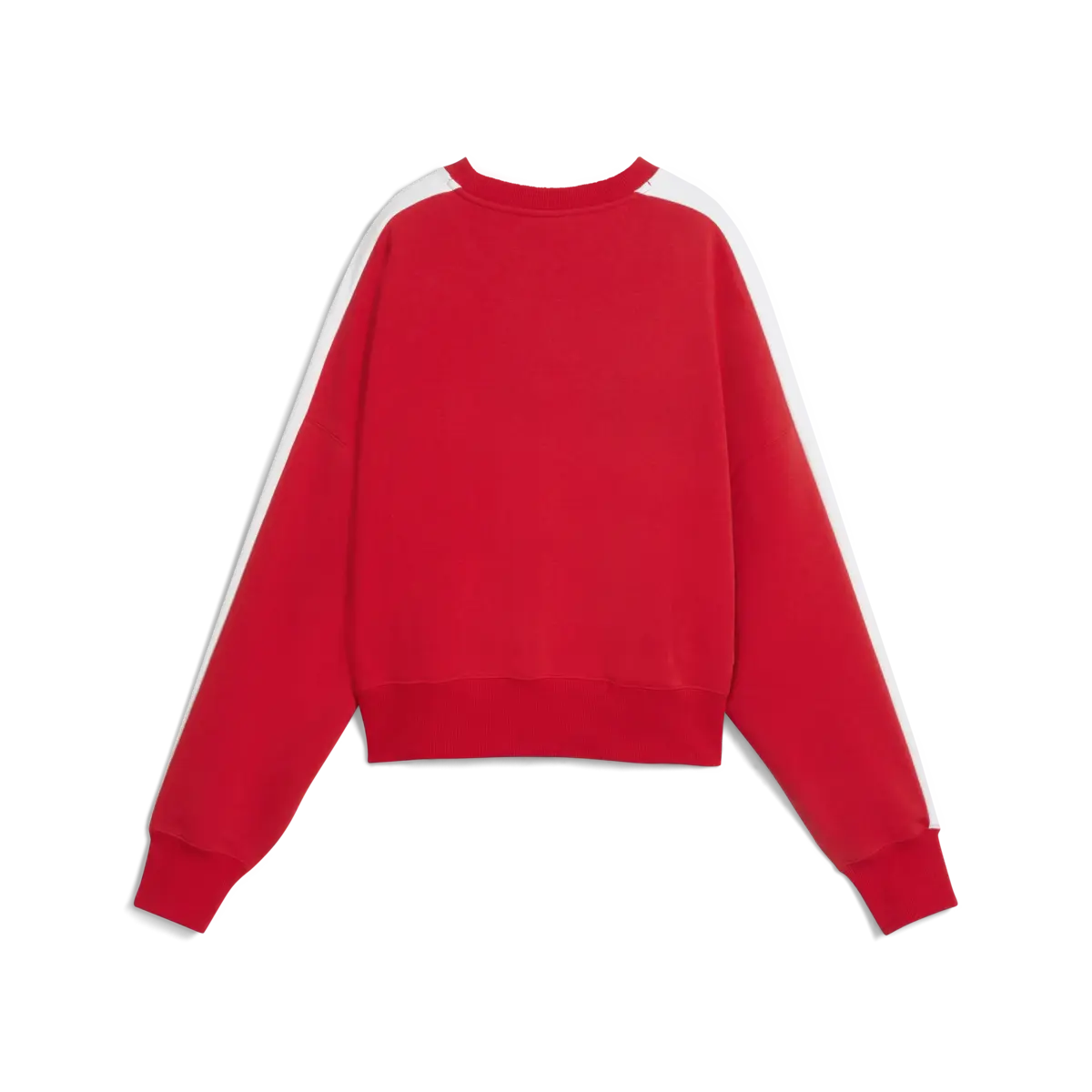 Puma T7 Over-Oversized Crew Kırmızı Kadın Sweatshirt