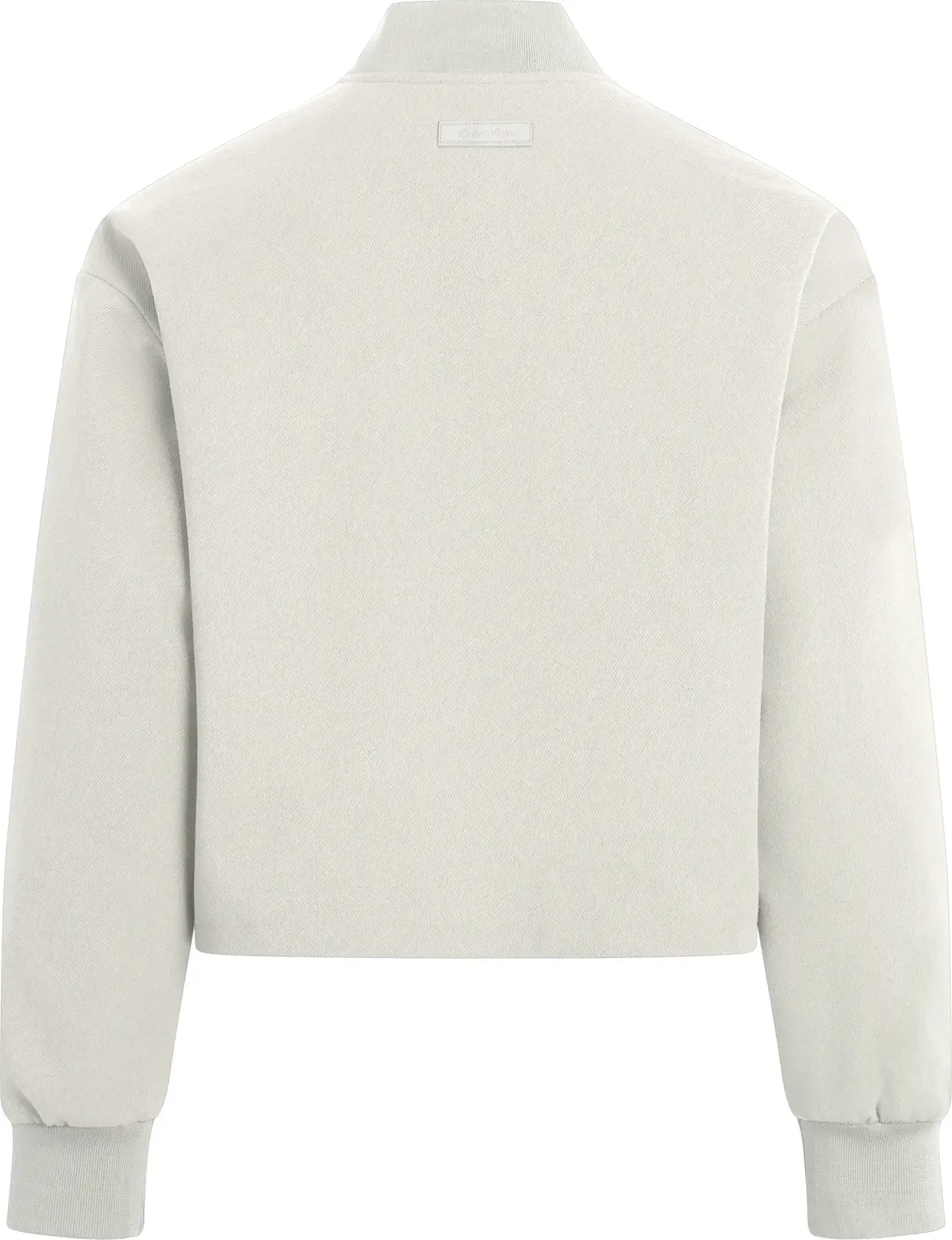 Calvin Klein SHORT BOMBER JACKET, YBI Krem Kadın Ceket