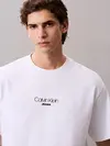 Calvin Klein SS 16S RLXD FIT CKJ GRAPHIC TEE Beyaz Erkek Tişört