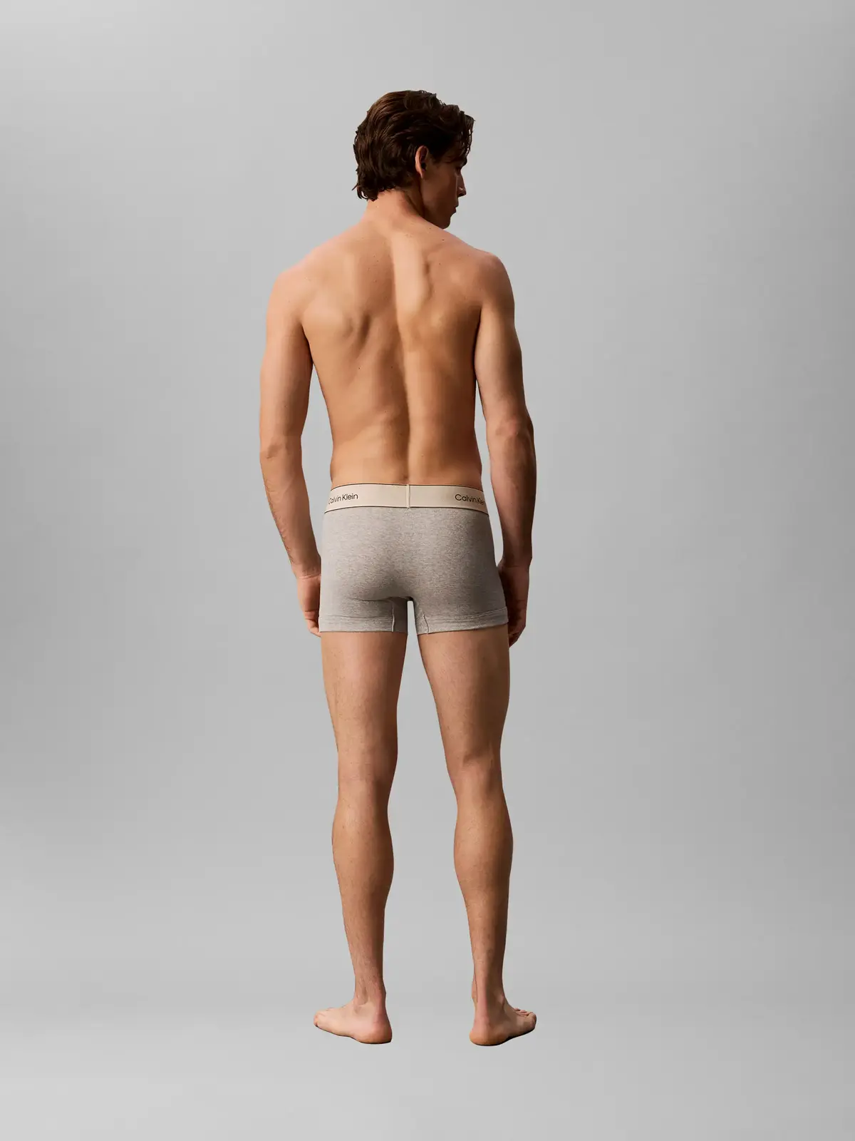Calvin Klein TRUNK 3PK, VM9, S Gri Erkek Boxer