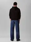 Calvin Klein LS EU MONOLOGO 350TERRY HOODIE Siyah Erkek Sweatshirt