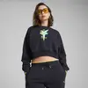 PUMA WARDROBE ESS Graphic Crew Lacivert Kadın Sweatshirt