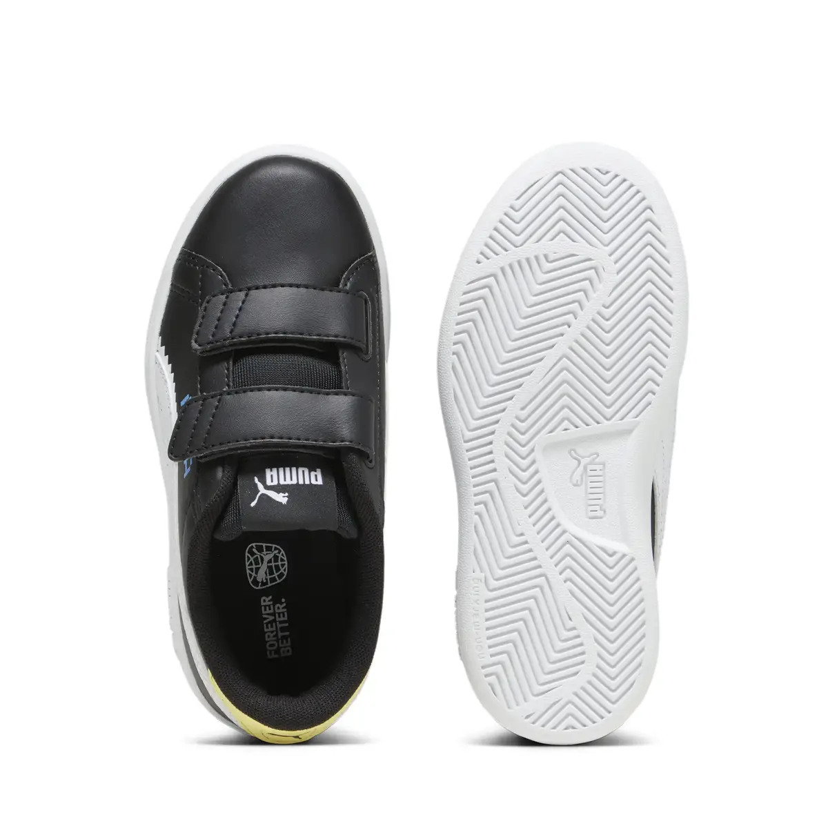 Puma Smash 3.0 L Play V PS Siyah Çocuk Günlük Spor Ayakkabı