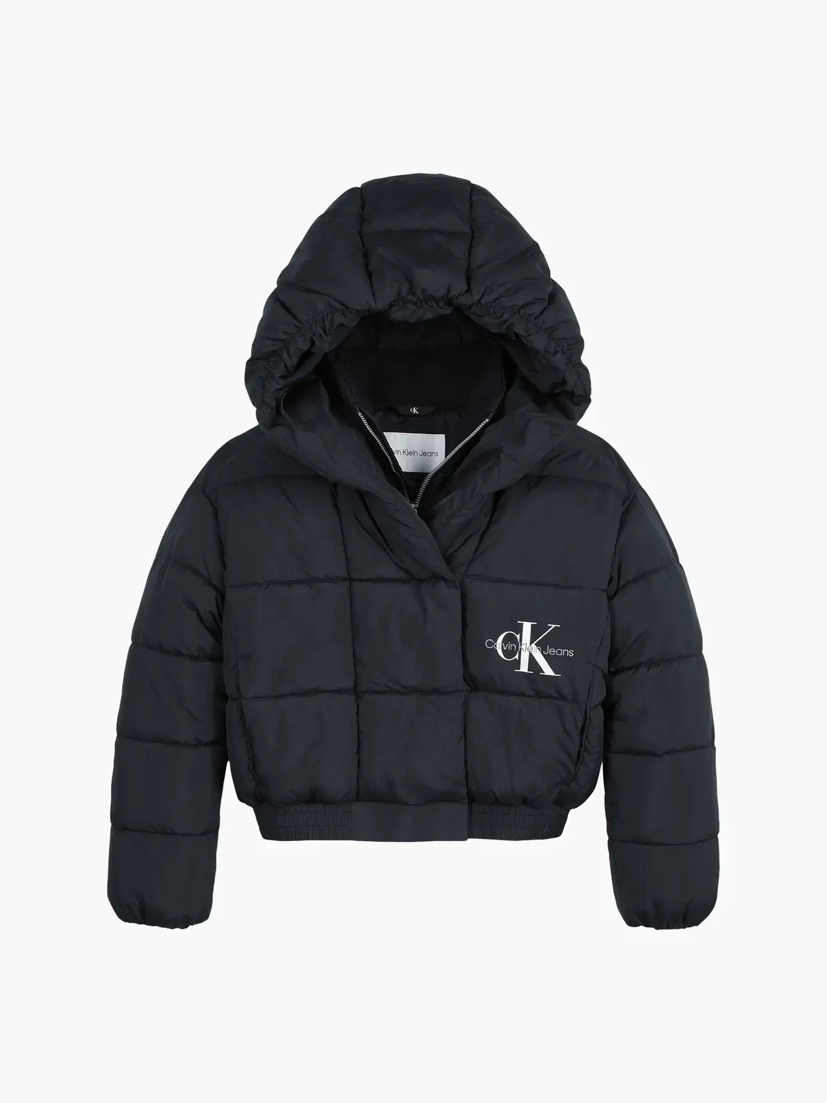 Calvin Klein CK ARCHIVE PUFFER JA Kadın Siyah Şişme Mont
