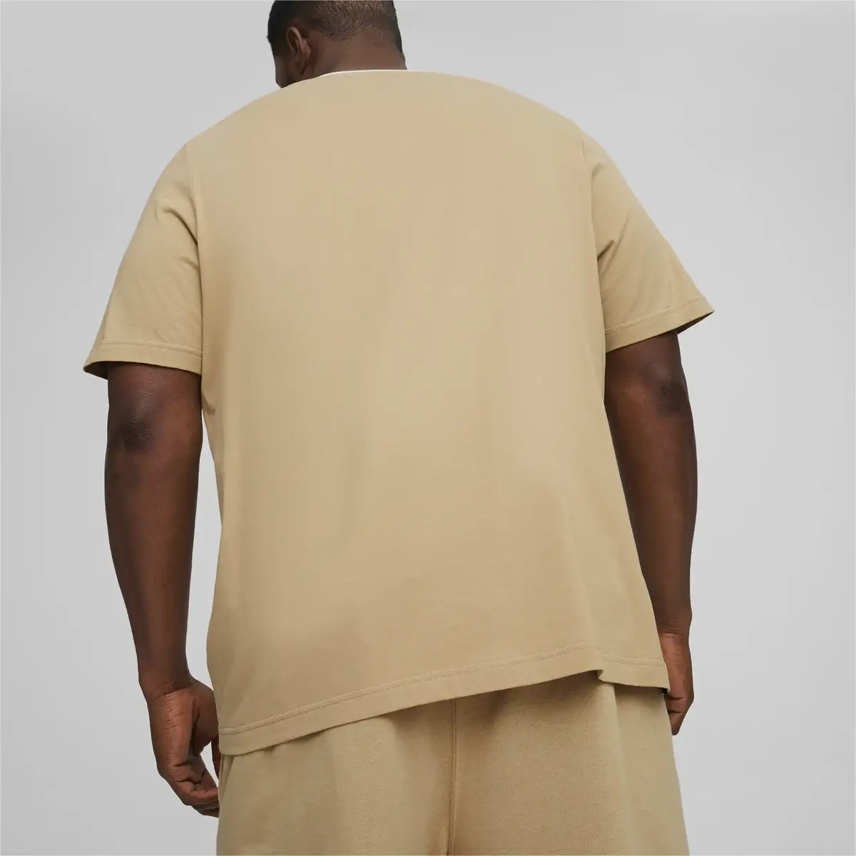 Puma SQUAD Big Graphic Tee Açık Kahve Erkek T-Shirt