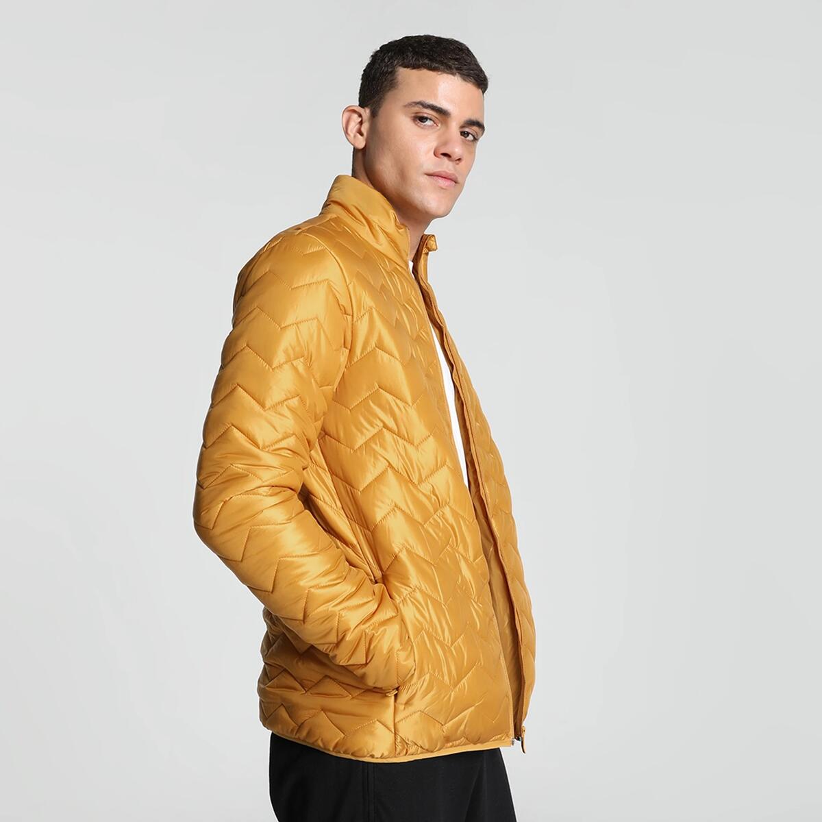 Puma Embossed Elevated Jacket Turuncu Erkek Mont