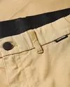 Calvin Klein SATEEN SLIM SHORT Erkek Krem Şort