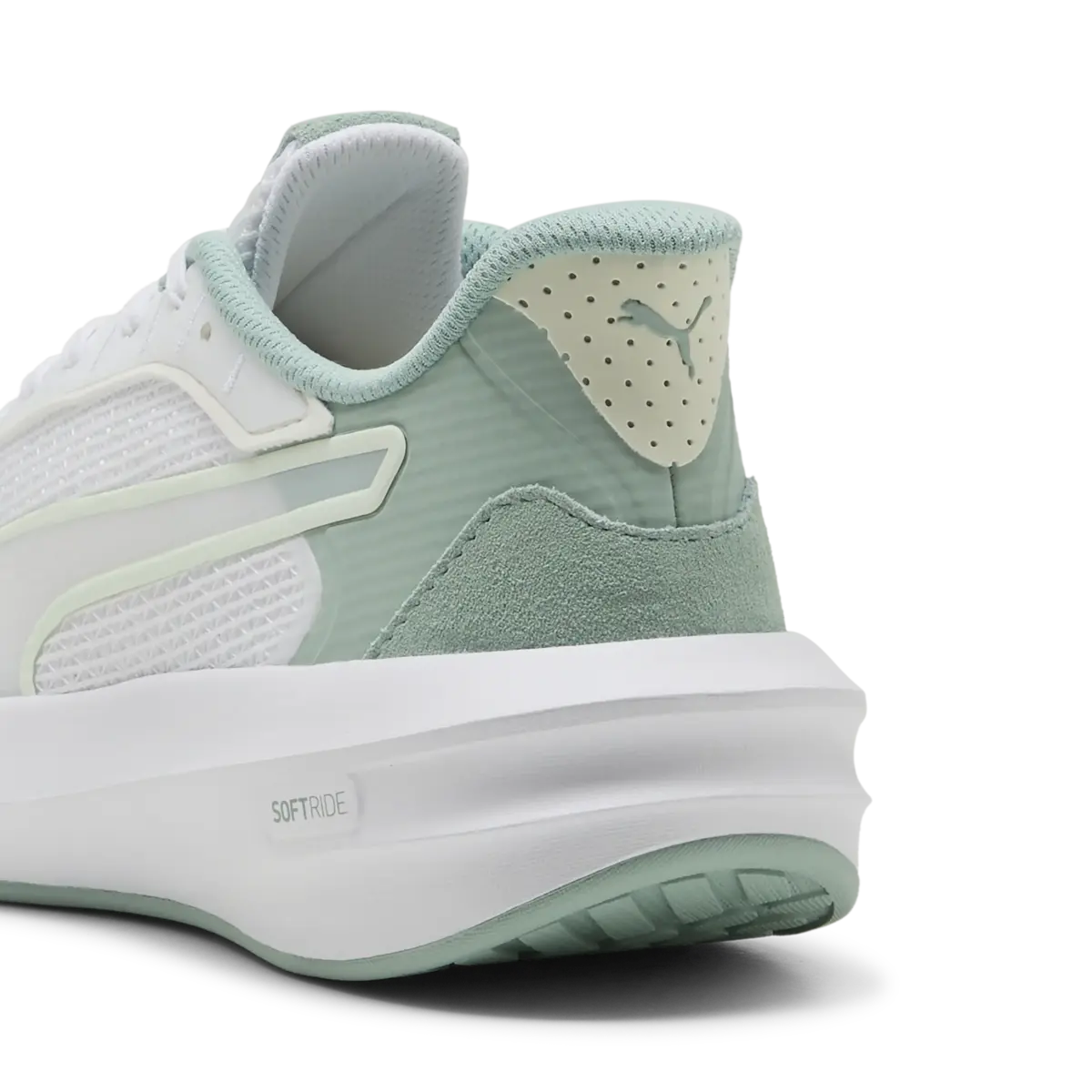 Puma Softride Courtney Wns Beyaz Kadın Yürüyüş ve Koşu Ayakkabısı