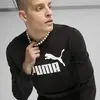 Puma ESS No. 1 Logo Crew Siyah Erkek Sweatshirt