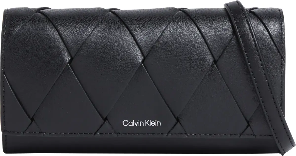 Calvin Klein CK WOVEN CONVERTIBLE, BEH Siyah Kadın Çanta